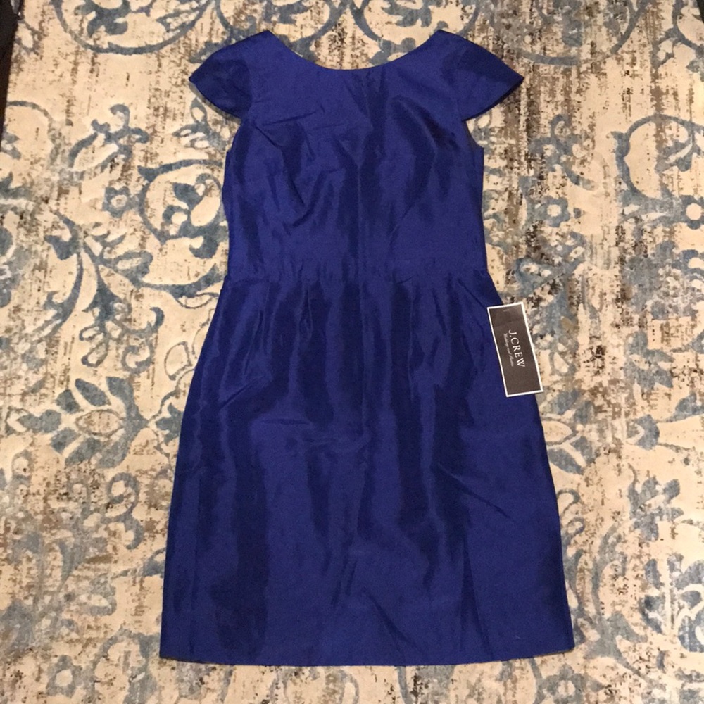 NWT J.Crew Tessa 100% silk dress, size 6P